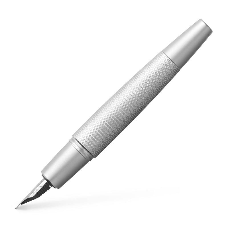 Faber-Castell Fountain Pen E-Motion Pure Silver M