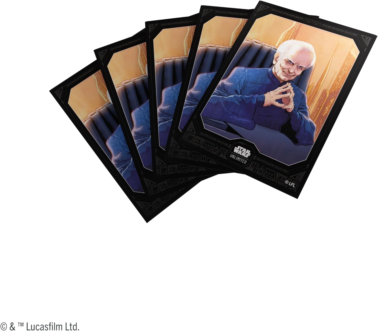 Gamegenic Star Wars: Unlimited Premium Art Sleeves Set 6 Chancellor Palpatine