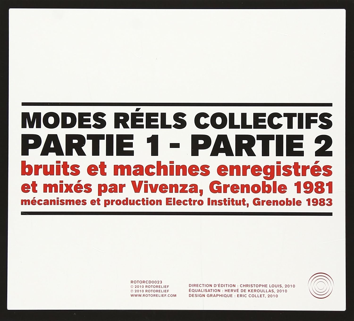 Modes Reels Collectifs