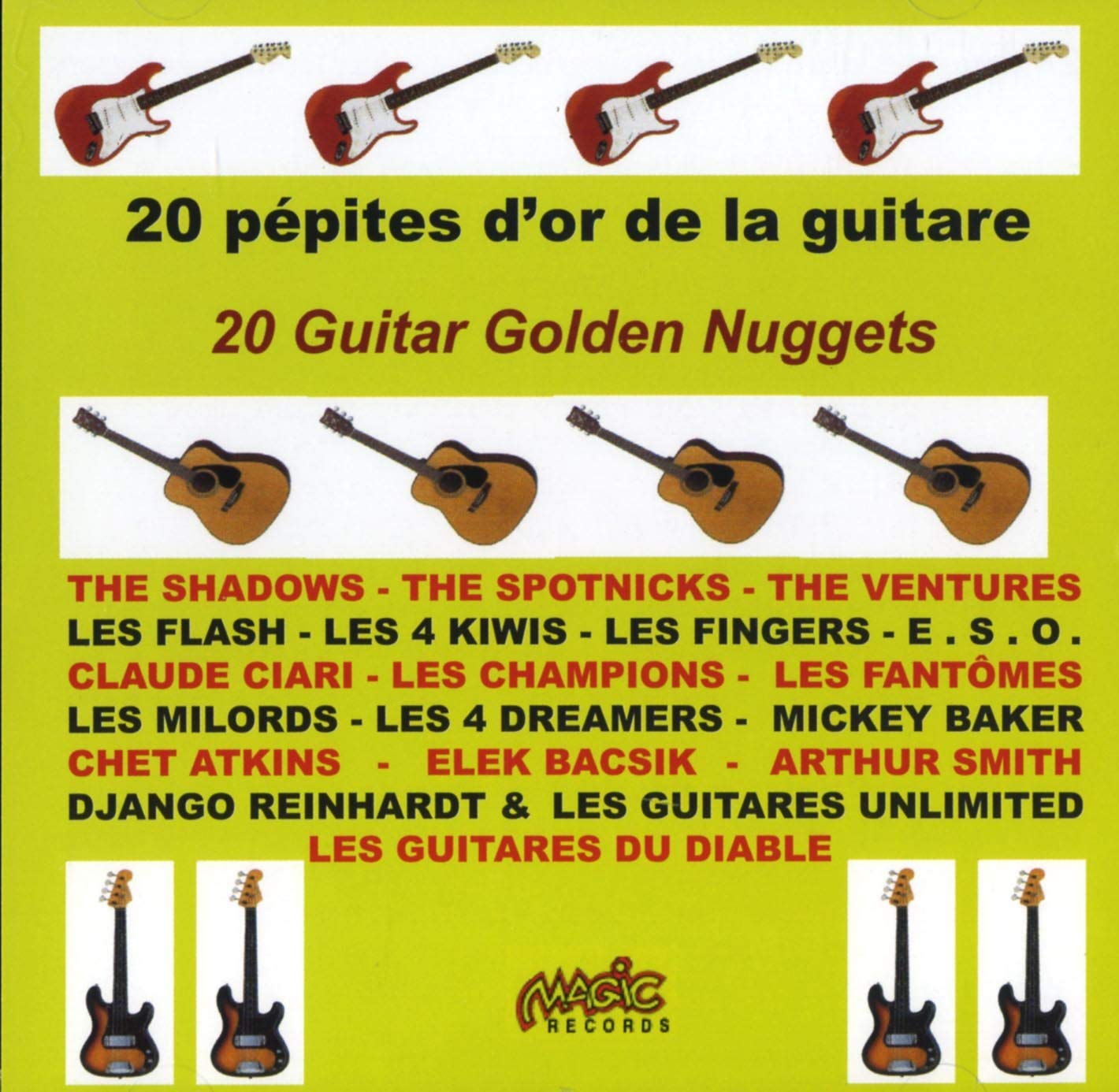 20 Pepites d'Or de la Guitare