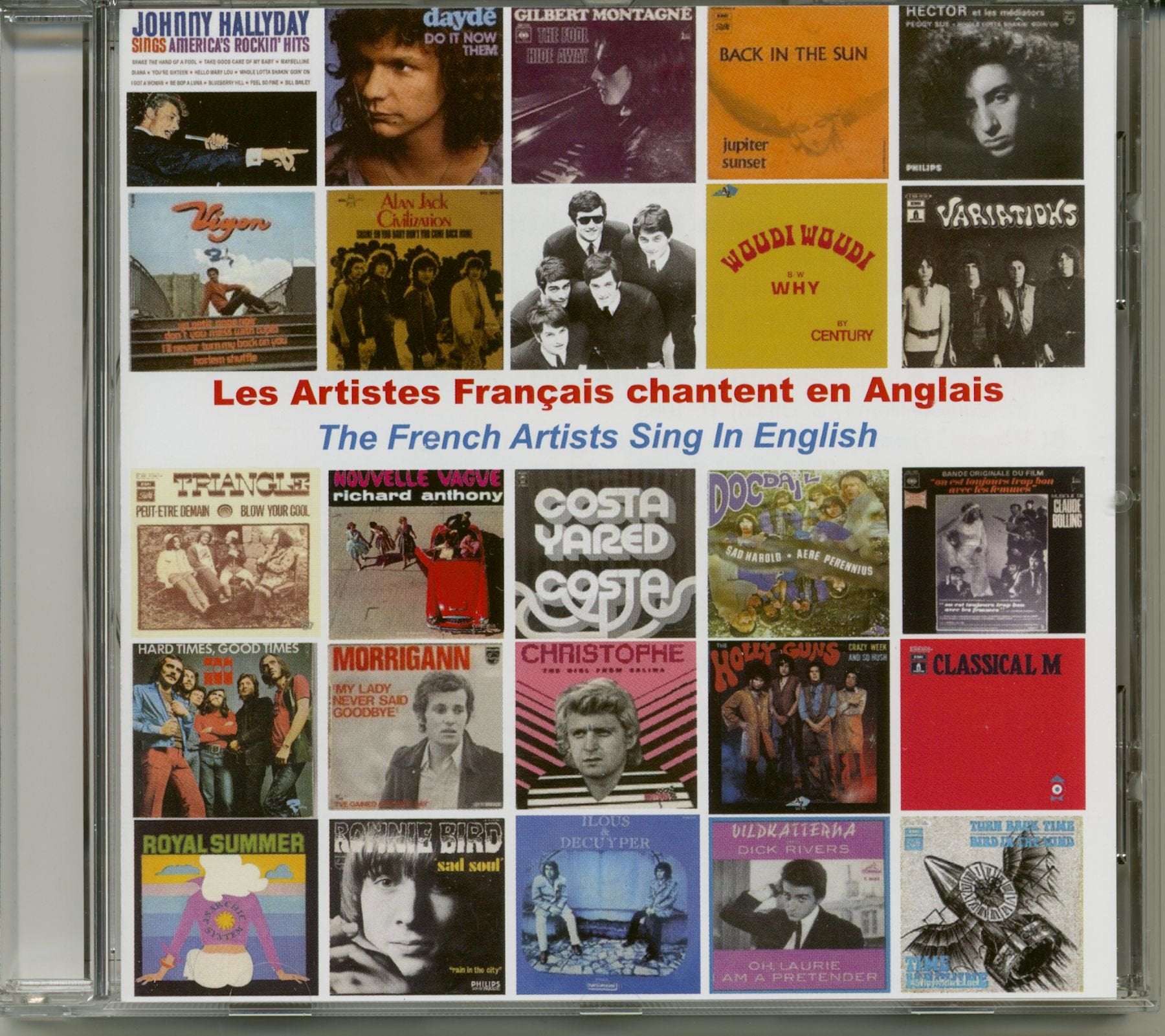 ARTISTES FranCais CHANTENT EN ANGLAIS - CD