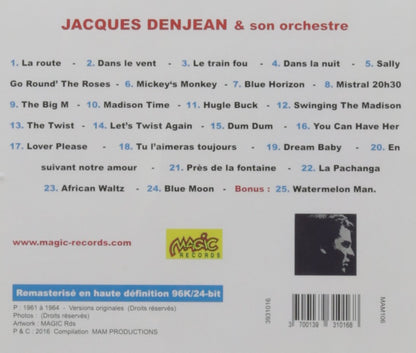 Jacques denjean - la route - cd