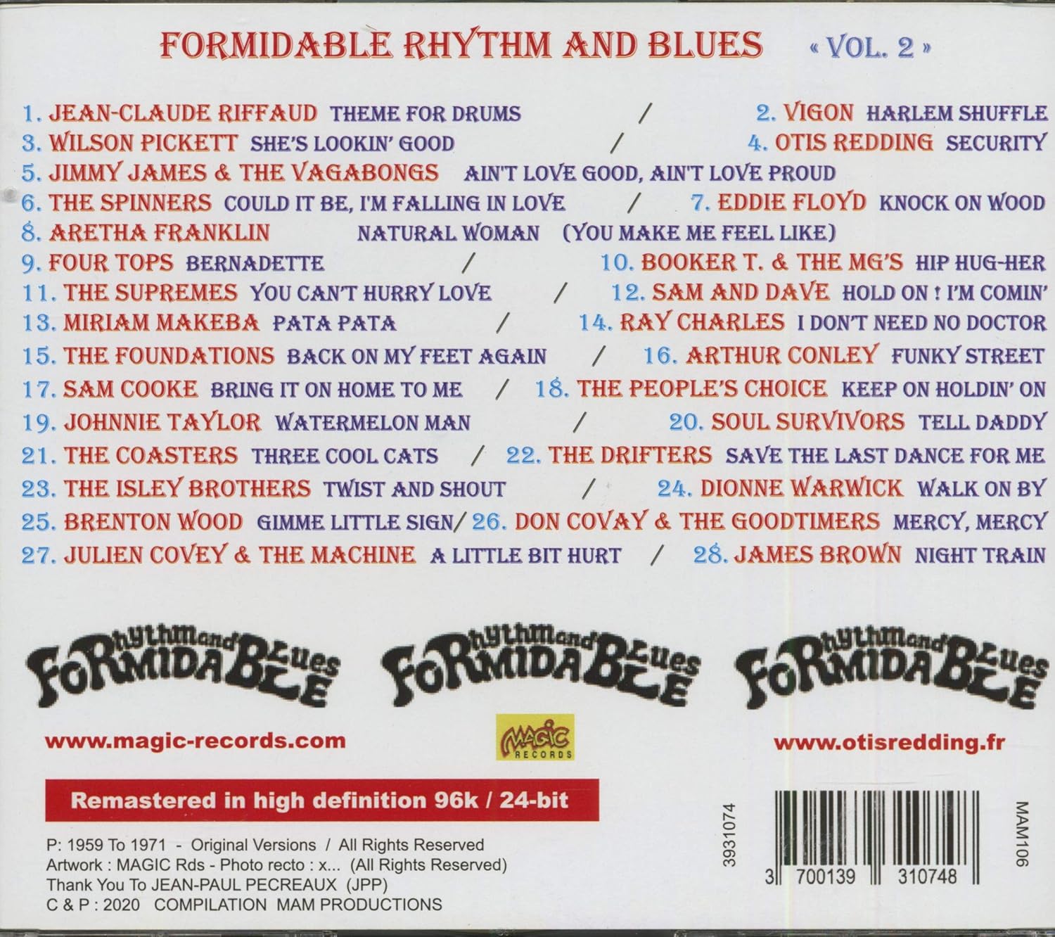 Formidable Rhythm And Blues Vol.2 (CD