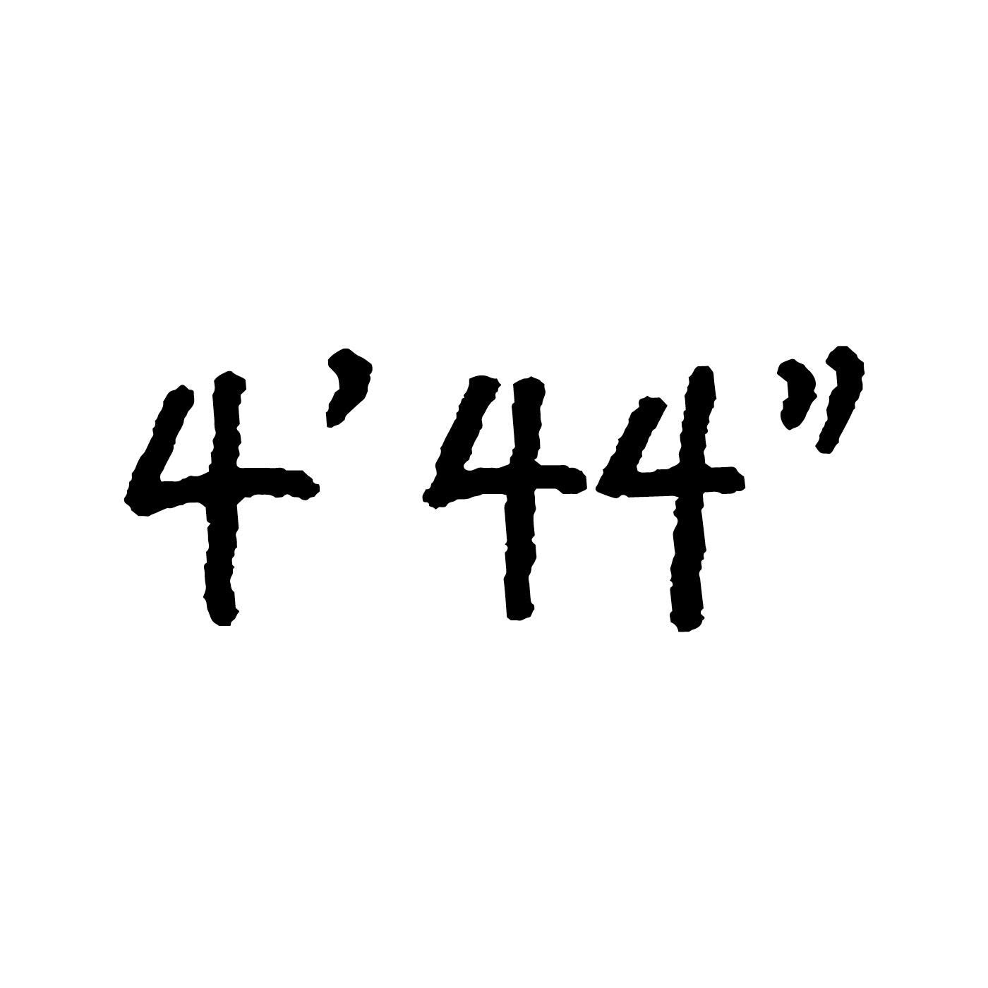 4'44"