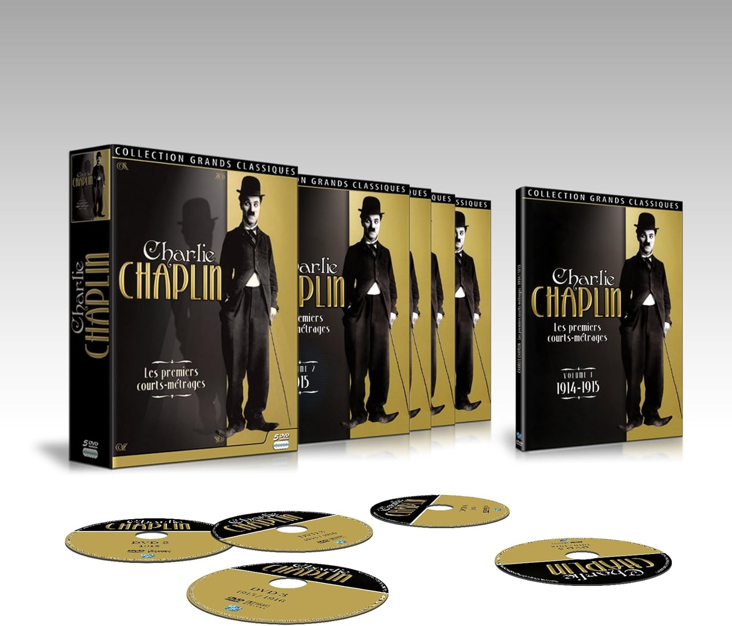 Charlie Chaplin : Les Premiers Courts-Metrages 5 D