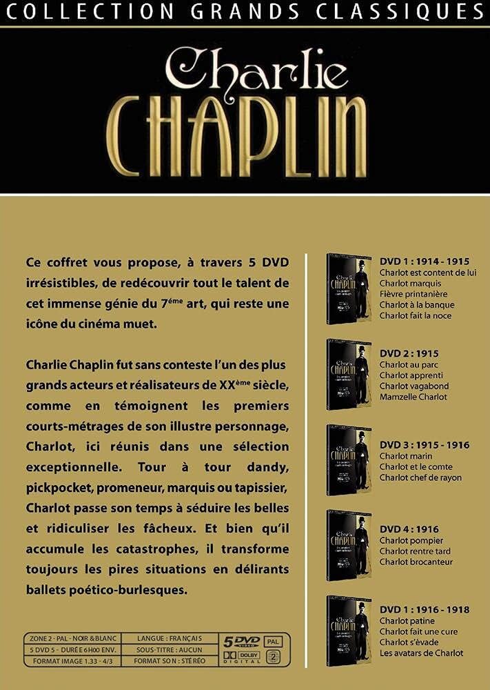 Charlie Chaplin : Les Premiers Courts-Metrages 5 D