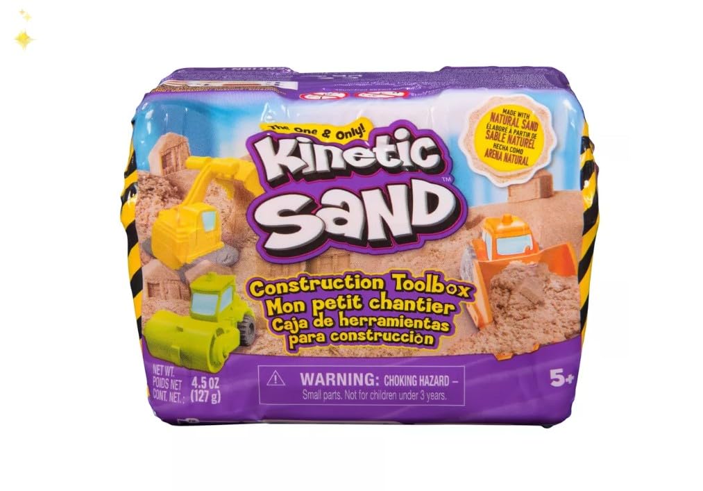 Construction Set incl. Kinetic Sand