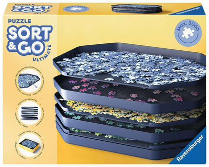 Ravensburger - Puzzle Sort and Go Premium - Puzzelsorteerder - 6dlg.