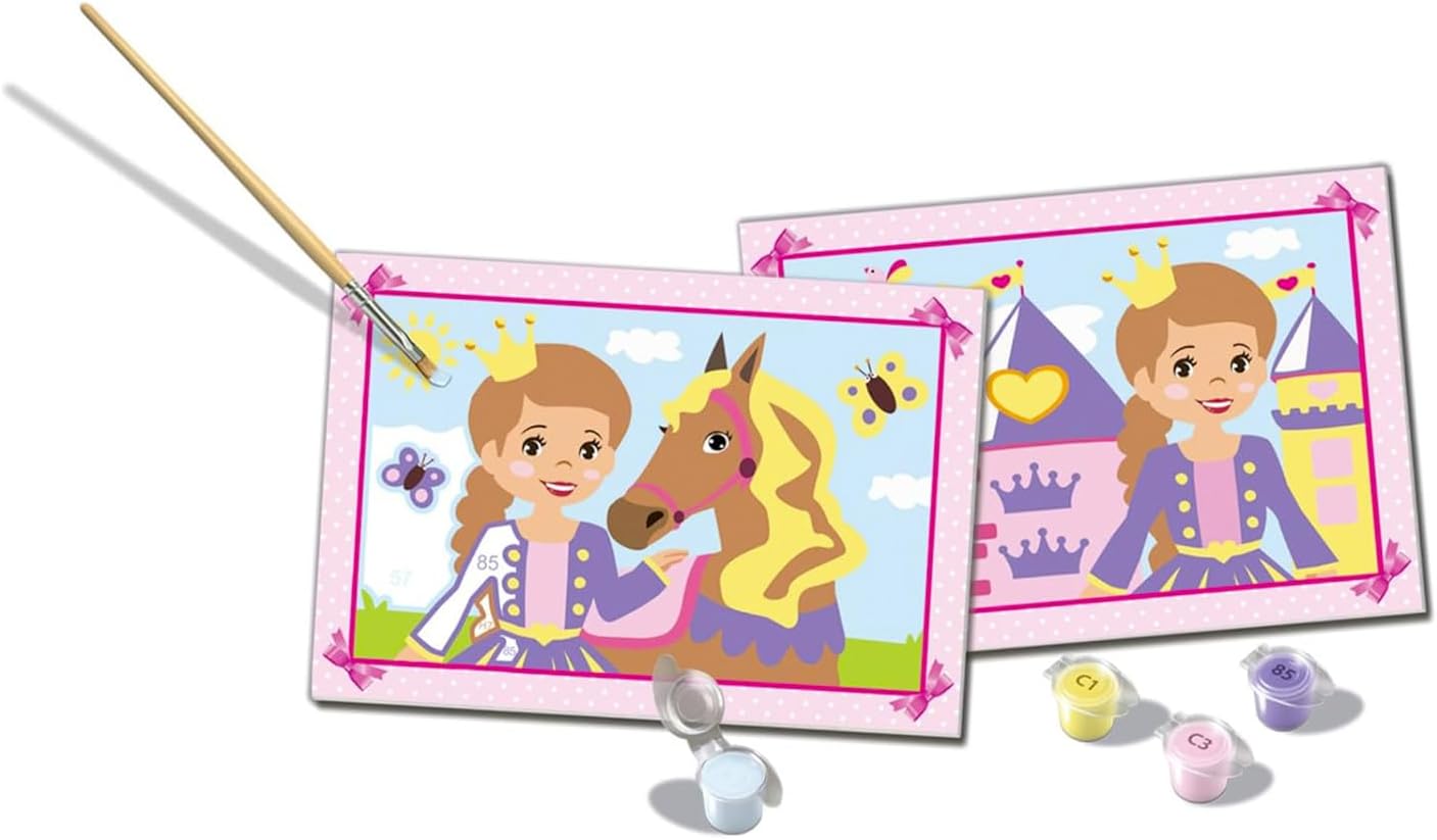 Ravensburger - CreArt Schilderen op Nummer - Kleine Prinsessen
