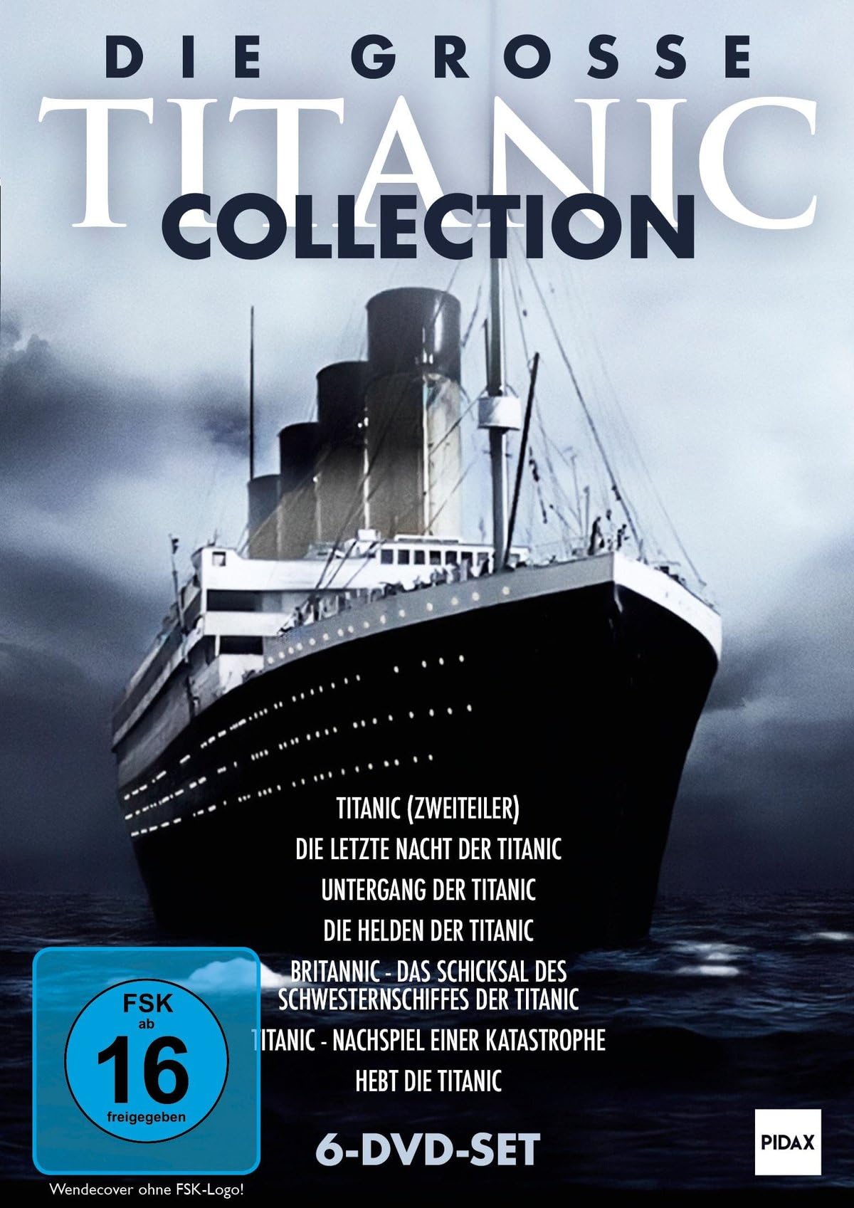 Die große Titanic Collection / 7 spannende Verfilmungen mit einer Laufzeit von über 13 Stunden