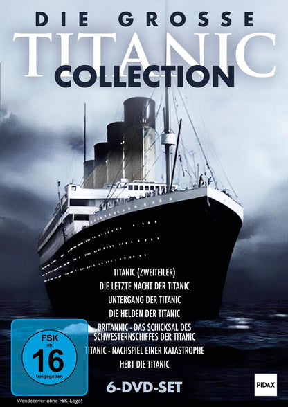 Die große Titanic Collection / 7 spannende Verfilmungen mit einer Laufzeit von über 13 Stunden