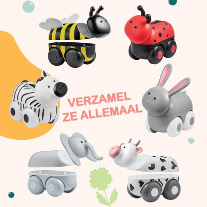 Clics - Magimals Wheely Safari Box - 6dlg.