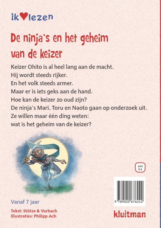 Uitgeverij Kluitman - De Ninja\`s En Het Geheim Van De Keizer AVI E4