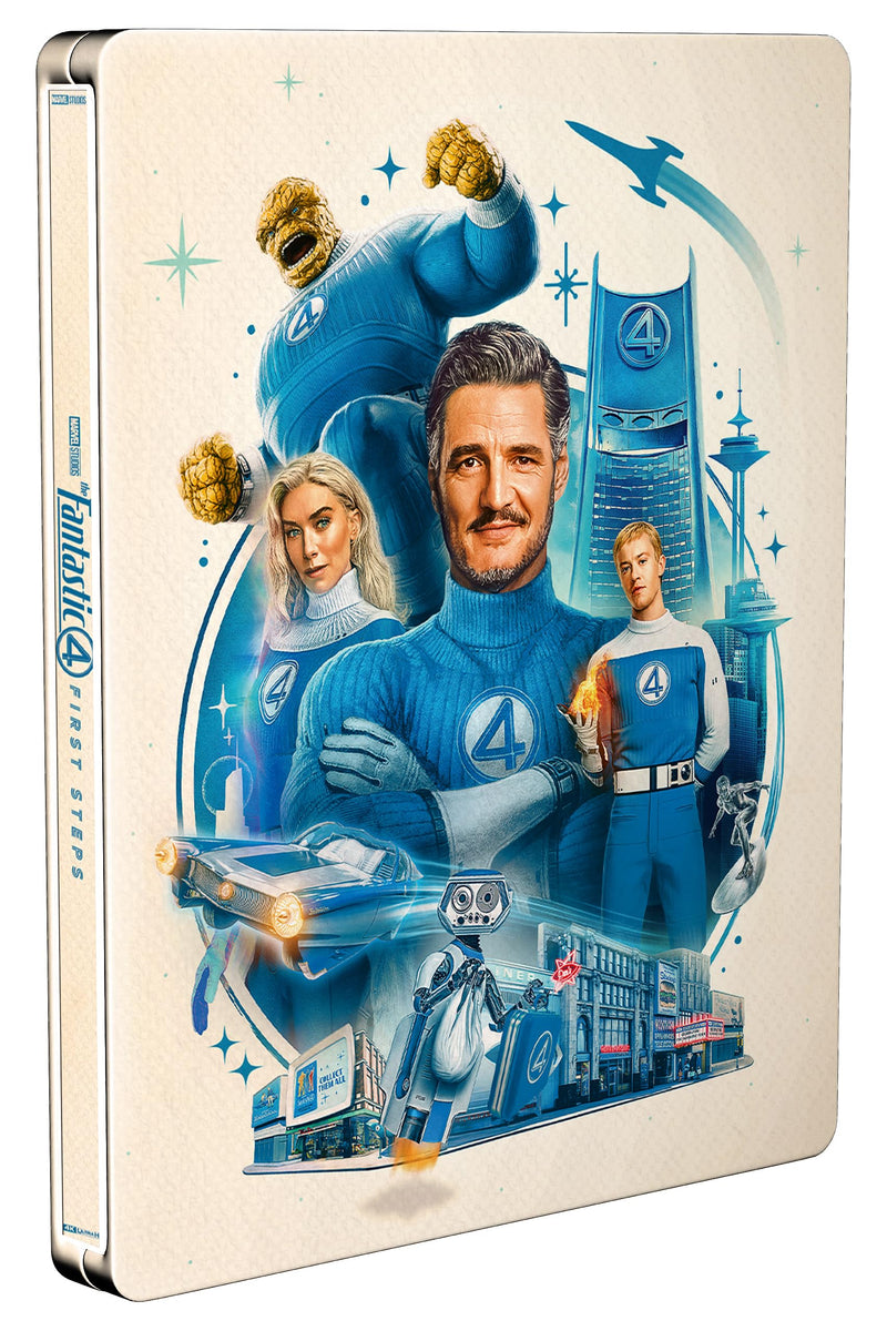 Blu-Ray 4K Uhd Fantastici 4 (I) - Gli Inizi (Steelbook) (4K Ultra Hd + Blu-Ray Hd
