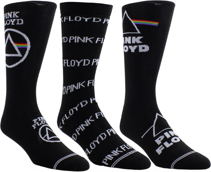 Pink Floyd Socks 3 Pack In Guitar Tin (One Size)