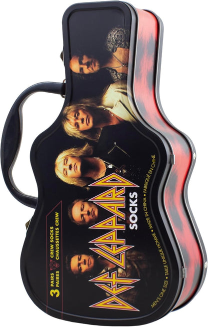 PERRI'S SOCKS - Licensed Guitar Tins with 3 Pairs of Socks