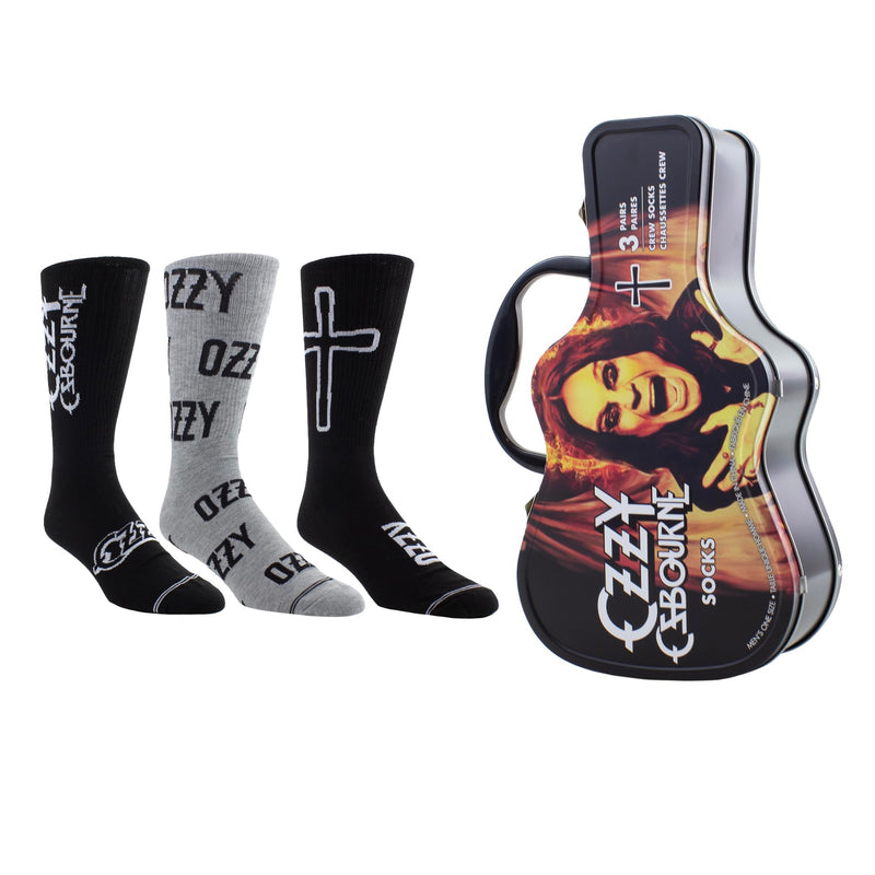 Ozzy Osbourne 3 Pack In Guitar Tin (One Size)