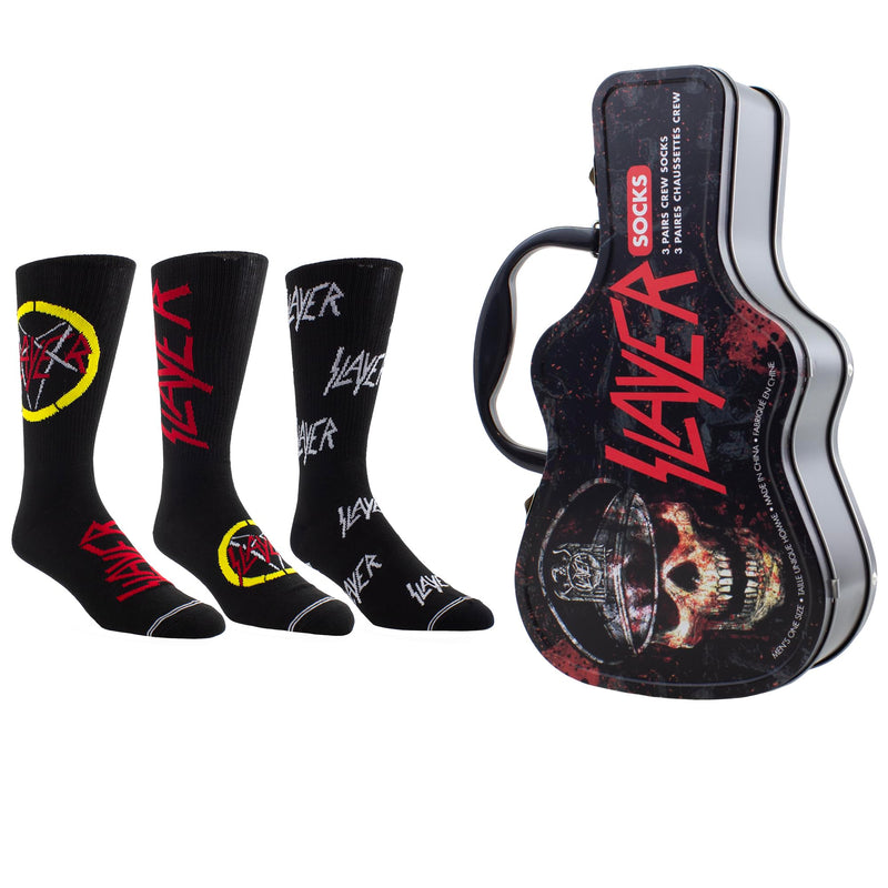 PERRI'S SOCKS - Licensed Guitar Tins with 3 Pairs of Socks
