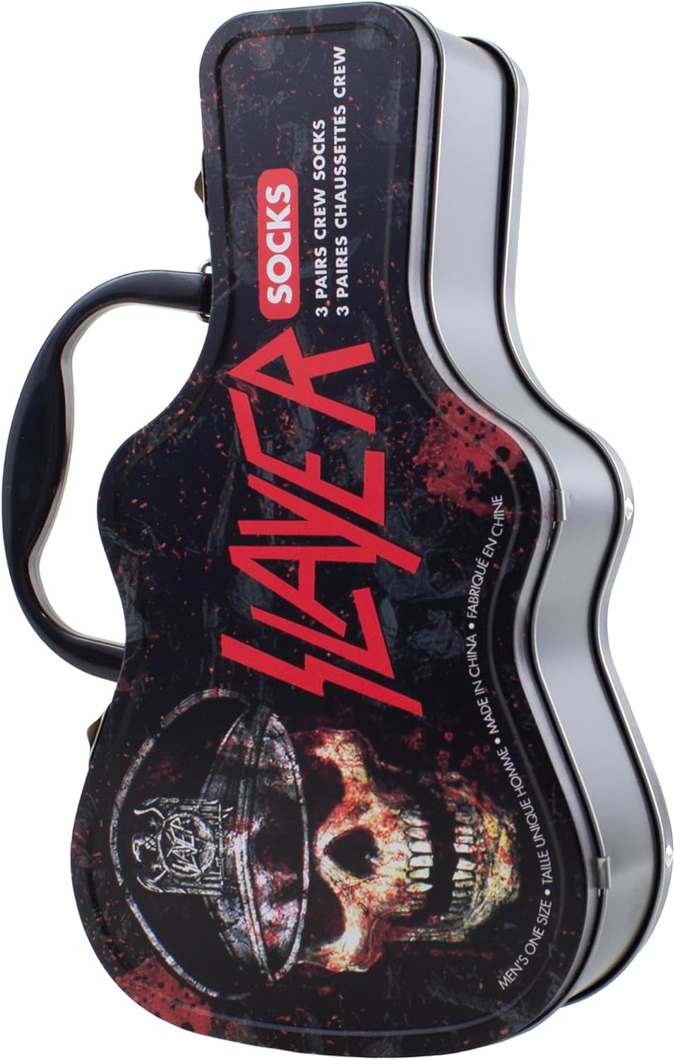 PERRI'S SOCKS - Licensed Guitar Tins with 3 Pairs of Socks