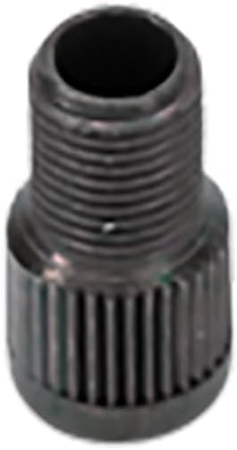 ZEFAL Brass Pump Valve Adaptor, Black, Presta Valve to Schrader Valve