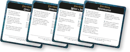 Topi Games - Herr der Ringe Quiz 500 - Brettspiel - Kinderspiel - Kartenspiel - Ab 7 Jahren - 2 bis 8 Spieler - Englische Version