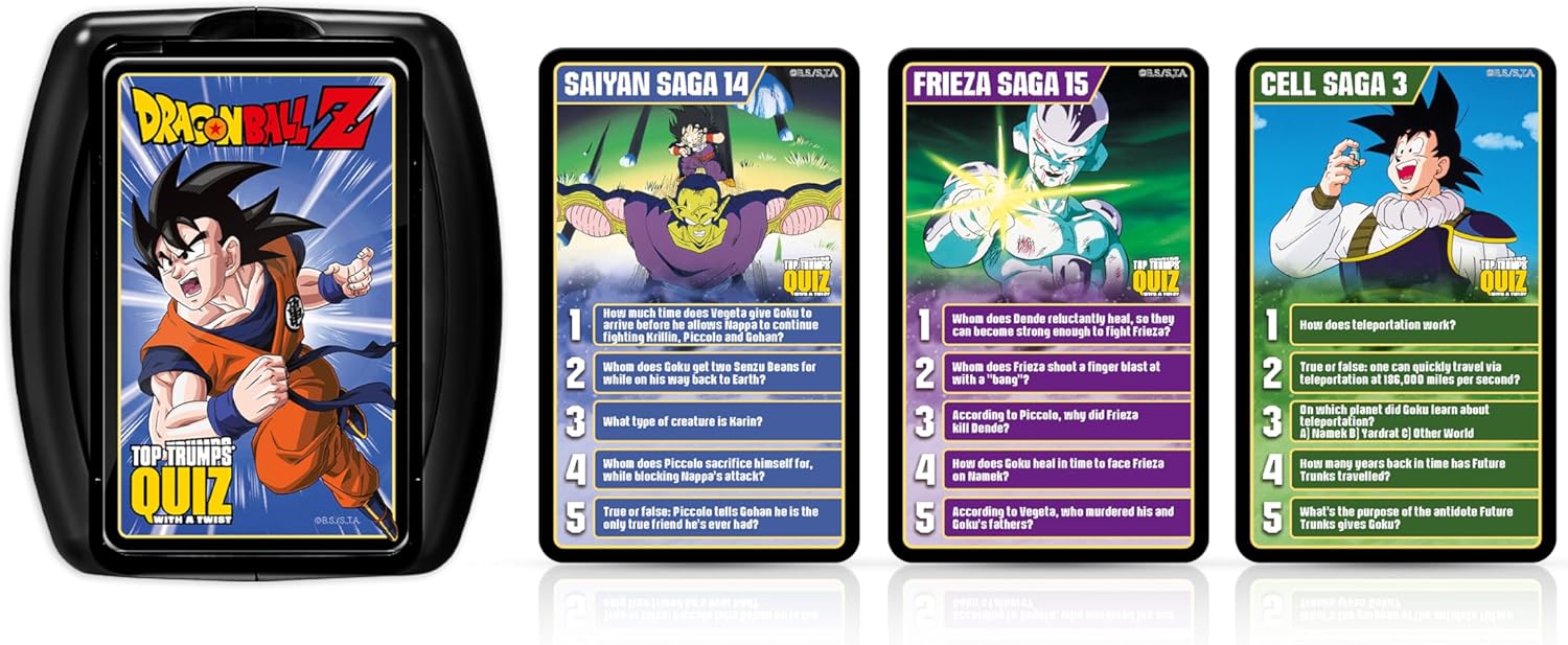 Dragon Ball Z Top Trumps Quiz