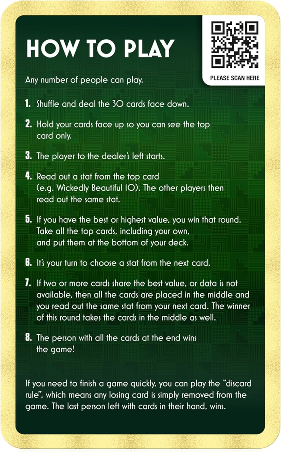 Wicked Top Trumps Specials
