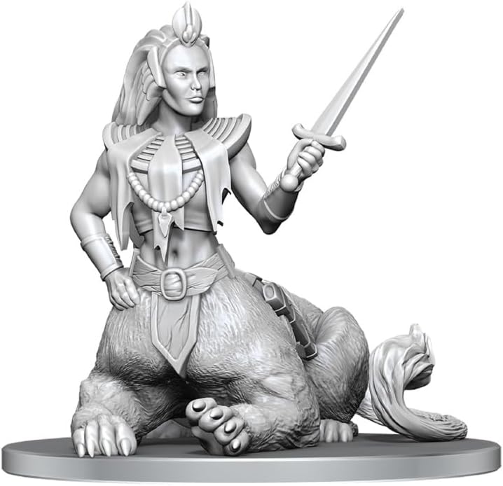 WizKids Dungeons & Dragons Nolzur's Marvelous Miniatures | Unpainted Figures | Wave 26 (Lamia