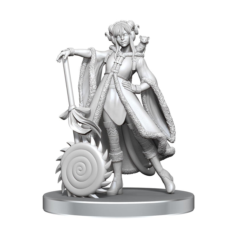 WizKids Critical Role Unpainted Miniatures | Tabletop RPG Figures | Wave 26 (Jester Lavorre & Fjord Stone
