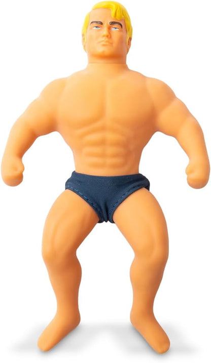 Basic Fun Stretch Armstrong Retro Action Figure – Small 6-Inch Super Stretchy Toy – Classic Nostalgia Toy for Kids & Collectors Ages 5+
