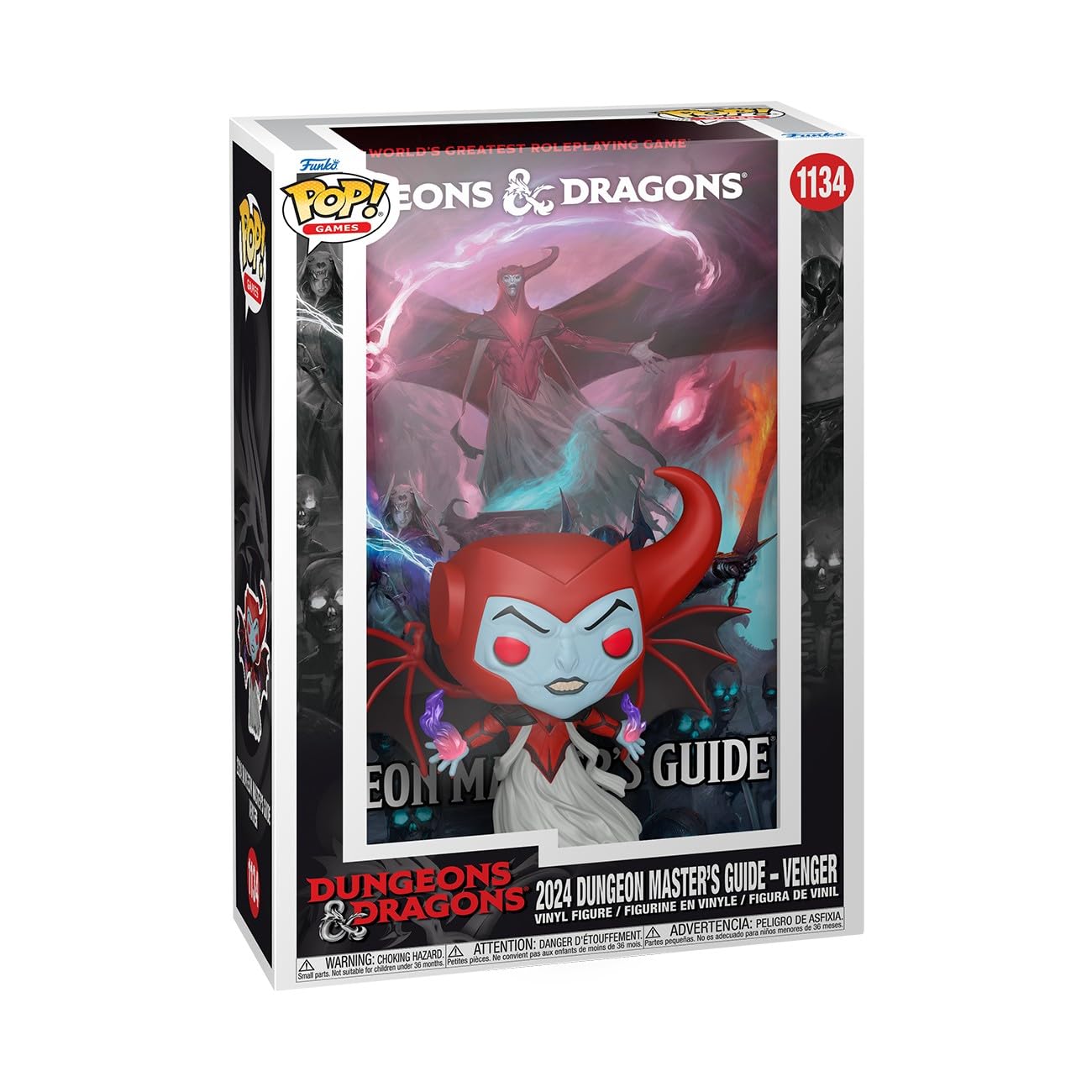 Funko Pop! Book Cover: Dungeons & Dragons - 2024 Dungeon Master's Guide - Venger- Vinyl-Sammelfigur - Geschenkidee - Offizielle Handelswaren - Spielzeug Für Kinder und Erwachsene
