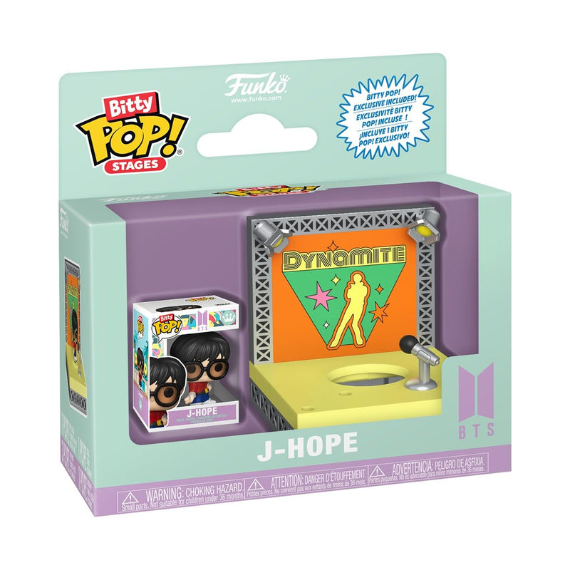 Funko Pop! Bitty Stages: BTS - Dynamite - J-Hope - Collectable Vinyl Figure - Gift Idea - Official Merchandise - Toys for Kids & Adults - Kpop Fans