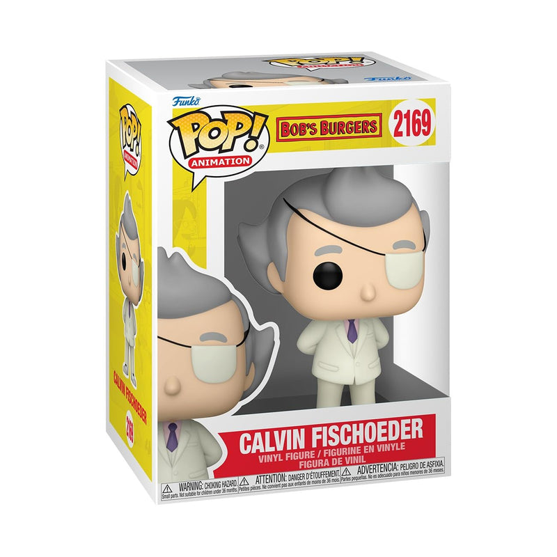 Funko Pop! TV: Bob's Burgers - Calvin Fischoeder Fischo - Collectable Vinyl Figure - Gift Idea - Official Merchandise - Toys for Kids & Adults - Cartoon Fans - Model Figure for Collectors and Display