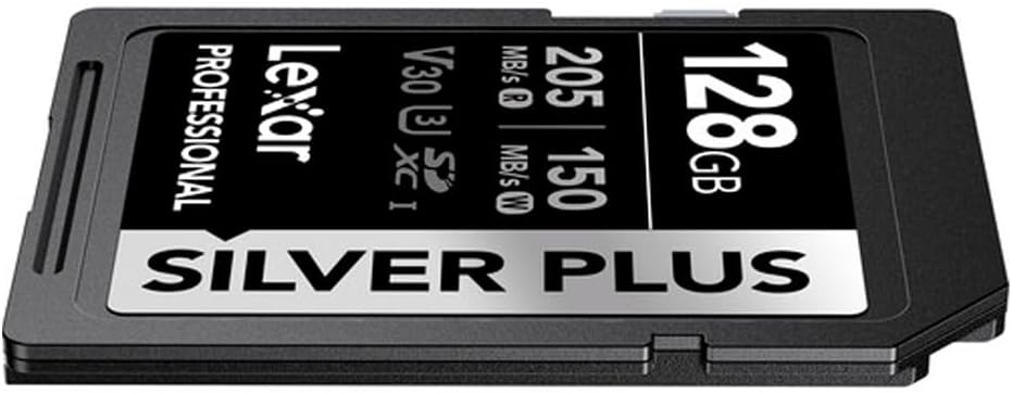 Lexar Silver Plus Sd Card 128Gb
