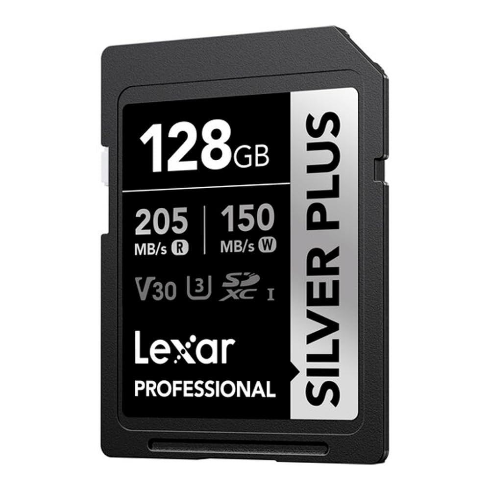 Lexar Silver Plus Sd Card 128Gb