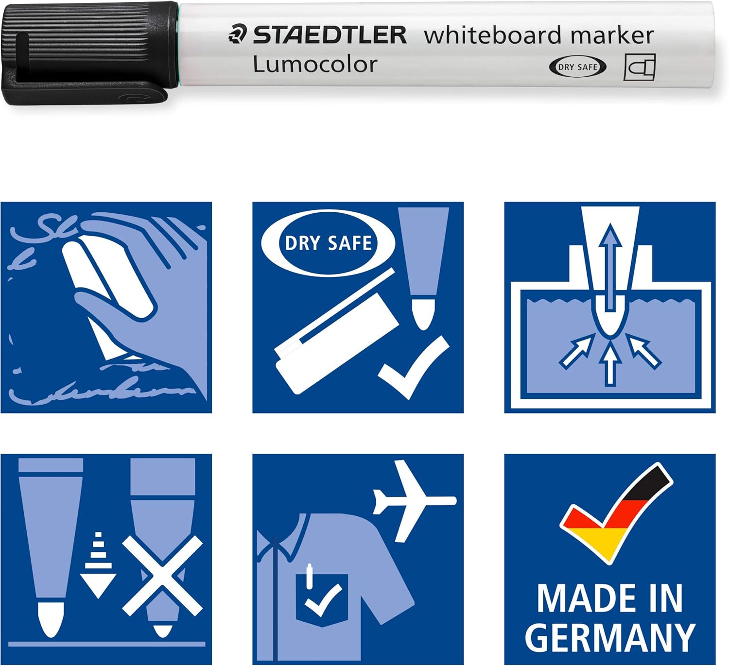 Staedtler - Lumocolor Whiteboard Marker 2,0 Mm - 4 Pc. Asst. (351 Wp4-1)