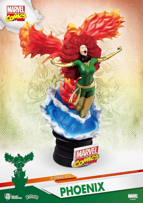 Beast Kingdom - Figure Diorama Jean Grey Felix X-Men Marvel 15cm Action Dolls, Multicolor (97954