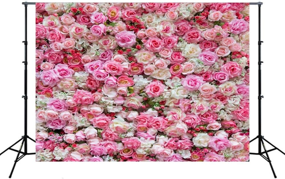 Multifunctional Flower Wall 210X150cm Rose Wedding Party Decoration 3D Photography Backdrops H6