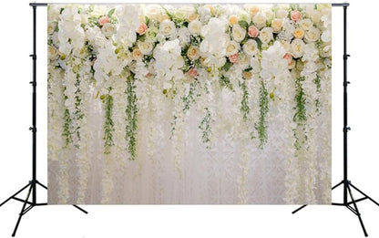 Multifunctional Flower Wall 210X150cm Rose Wedding Party Decoration 3D Photography Backdrops H6