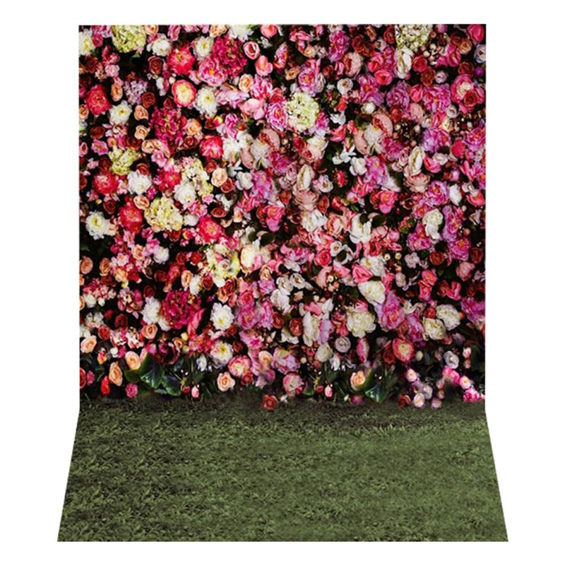 Multifunctional Flower Wall 210X150cm Rose Wedding Party Decoration 3D Photography Backdrops H6