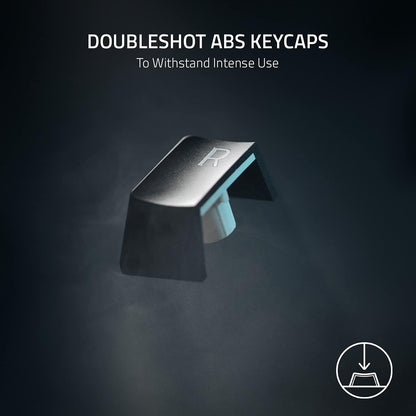 Razer BlackWidow V3 Mini HyperSpeed (gele schakelaar) - 65% compact gaming-toetsenbord met mechanische schakelaar (lineair en klik, RGB Chroma-verlichting) - Scandinavisch/Zweeds toetsenbord, zwart