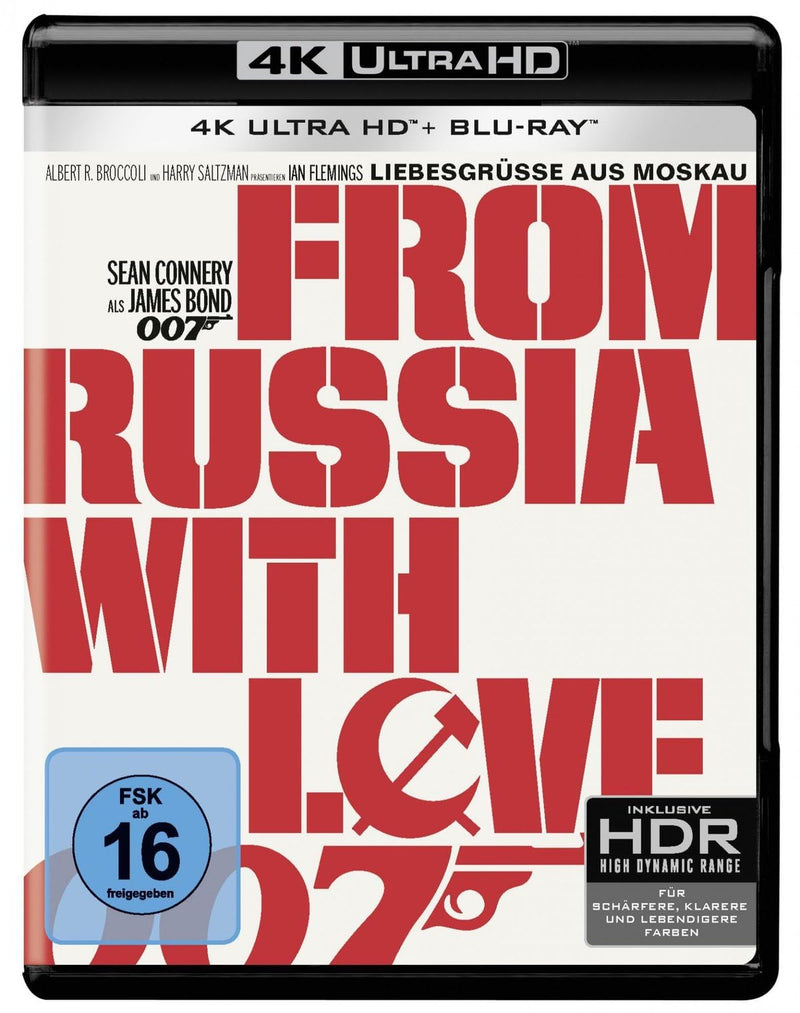 James Bond - Liebesgrüße aus Moskau (4K Ultra HD) + (Blu-ray