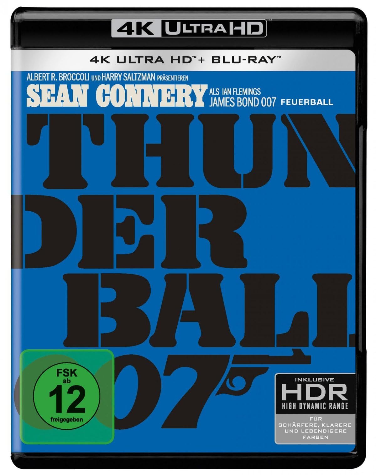 James Bond - Feuerball (4K Ultra HD) + (Blu-ray