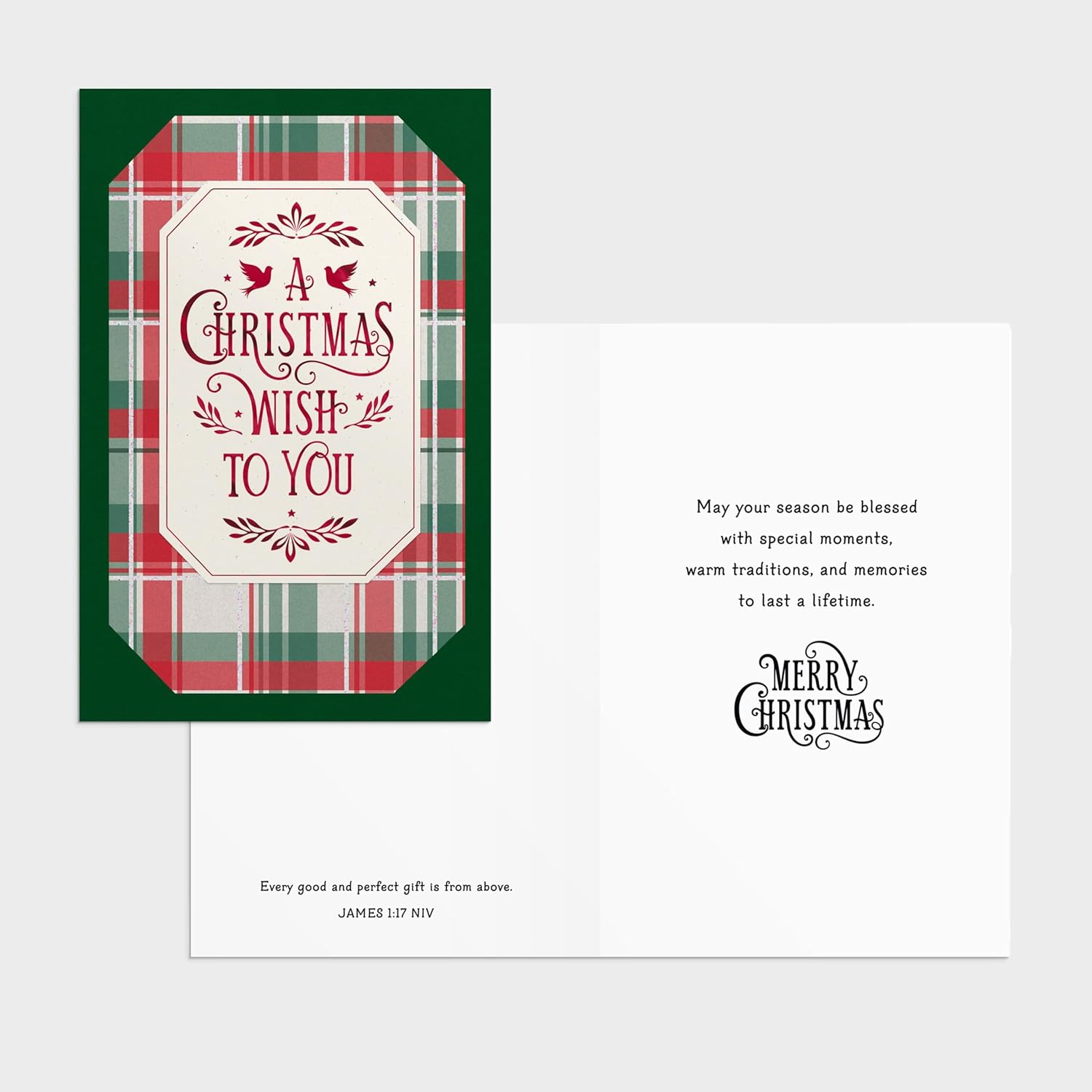 DaySpring - A Christmas Wish to You - 18 Assorted Christmas Boxed Cards and Envelopes