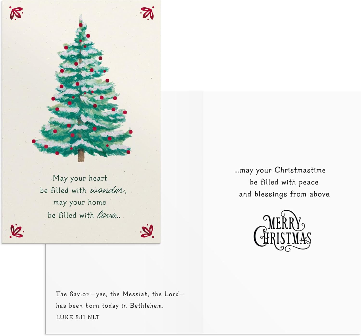 DaySpring - A Christmas Wish to You - 18 Assorted Christmas Boxed Cards and Envelopes