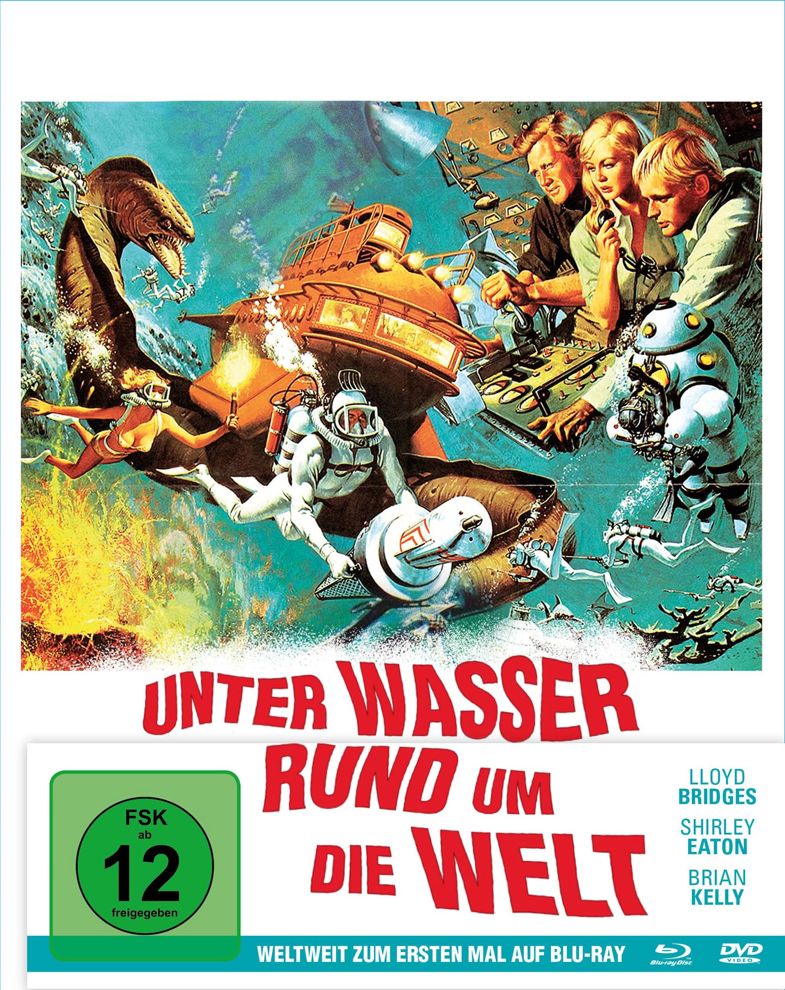 Unter Wasser rund um die Welt (Mediabook, Blu-ray+DVD
