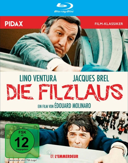 Die Filzlaus (L’emmerdeur) / Französische Kult-Komödie mit Lino Ventura und Jacques Brel (Pidax Film-Klassiker