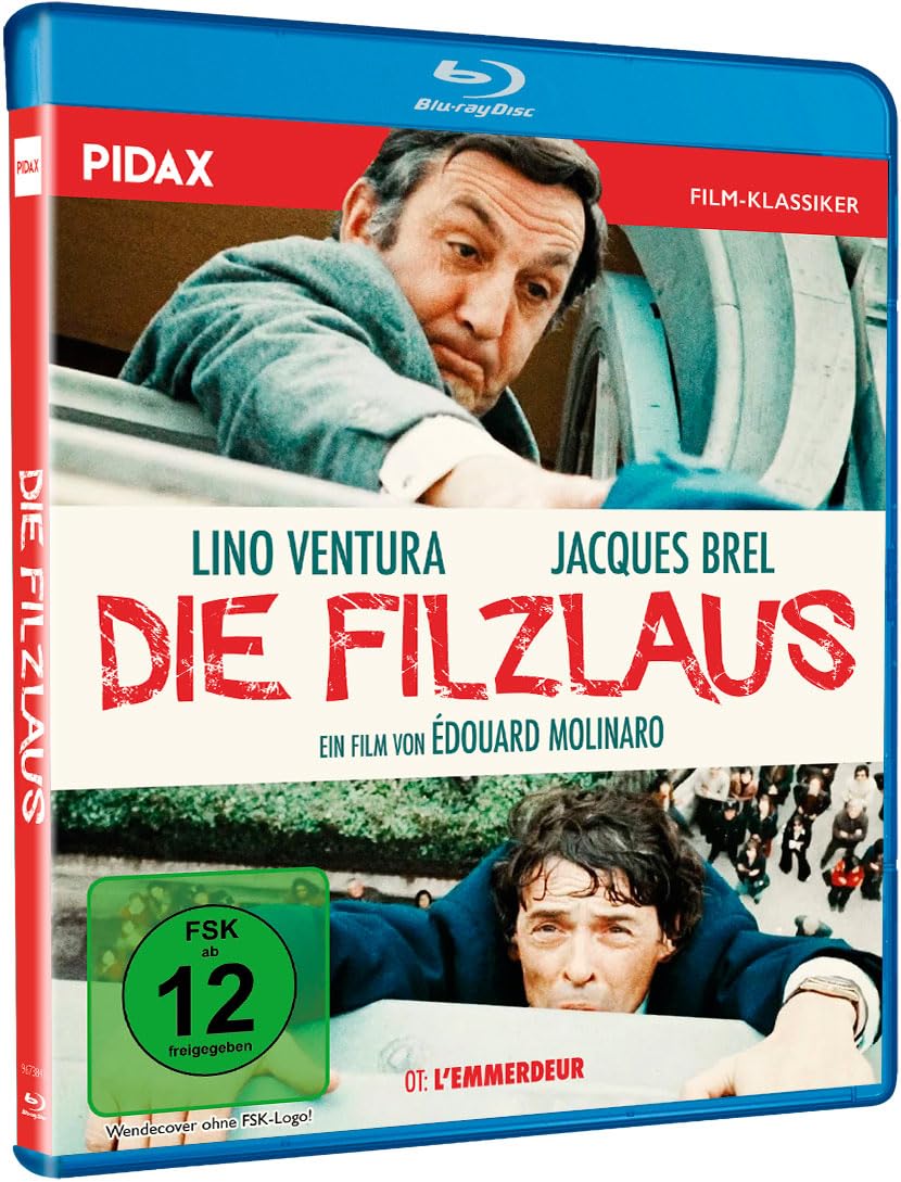 Die Filzlaus (L’emmerdeur) / Französische Kult-Komödie mit Lino Ventura und Jacques Brel (Pidax Film-Klassiker
