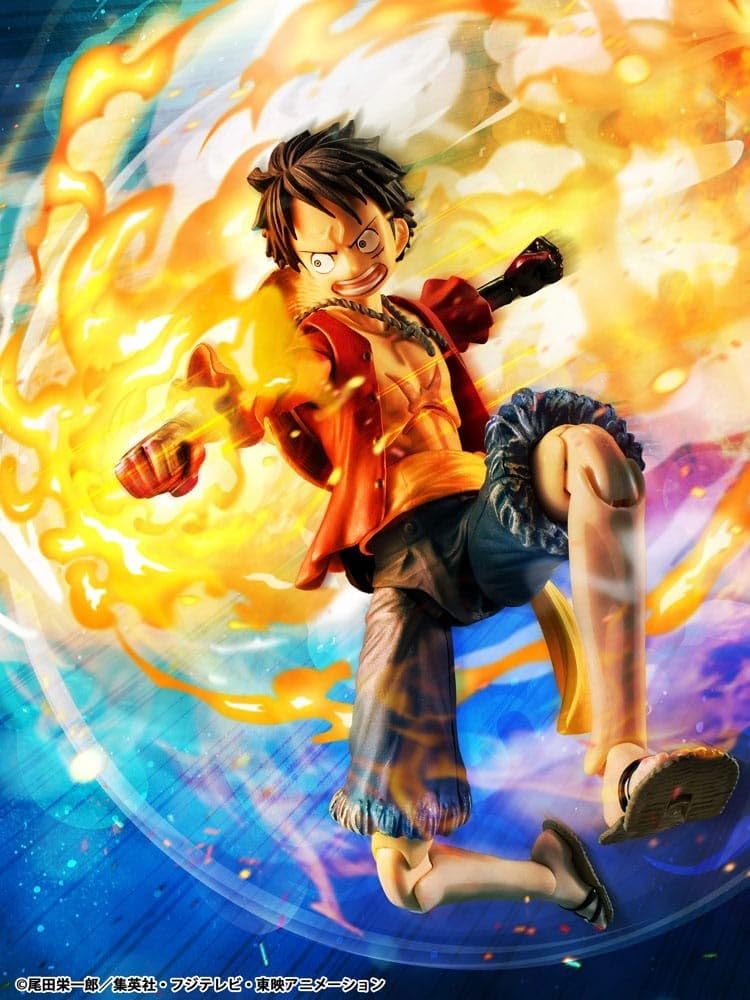 Megahouse-Variable Action Heroes ONE Piece Monkey・D・Luffy Armament HAKI Figure
