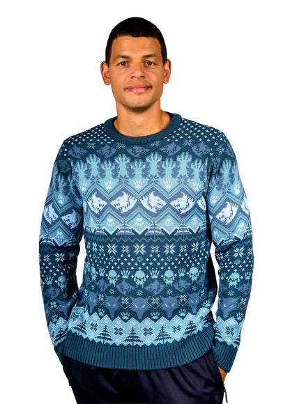 Warhammer 40,000 Christmas Sweater Space Wolves Size L